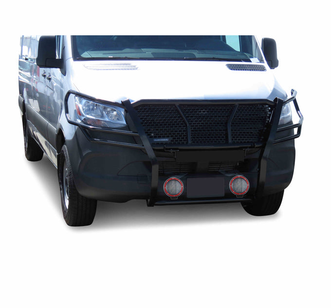 Rugged Heavy Duty Grille Guard Kit <br> 19-25 Sprinter 1500 2500 3500
