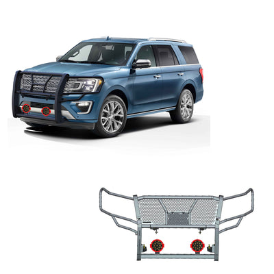 Rugged Heavy Duty Grille Guard Kit <br> 18-24 Ford Expedition