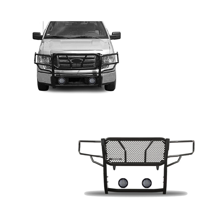 Rugged Heavy Duty Grille Guard Kit <br> 09-14 Ford F-150