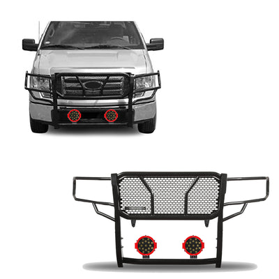 Rugged Heavy Duty Grille Guard Kit <br> 09-14 Ford F-150