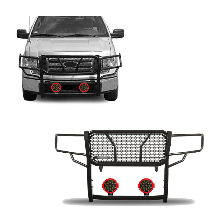 Rugged Heavy Duty Grille Guard Kit <br> 09-14 Ford F-150