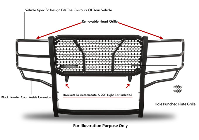 Rugged Heavy Duty Grille Guard <br> 15-20 Ford F-150