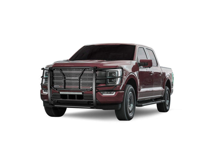 Rugged Heavy Duty Grille Guard Kit <br> 21-24 Ford F-150