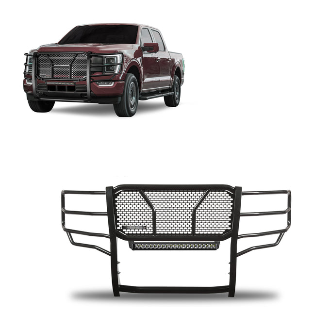 Rugged Heavy Duty Grille Guard Kit <br> 21-24 Ford F-150