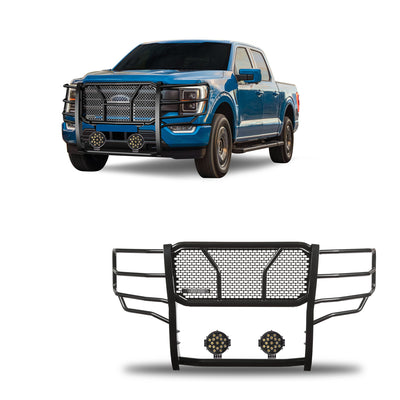 Rugged Heavy Duty Grille Guard Kit <br> 21-24 Ford F-150