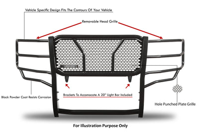 Rugged Heavy Duty Grille Guard <br> 11-16 Ford F-250 Super Duty