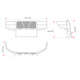 Rugged Heavy Duty Grille Guard Kit <br> 11-16 Ford F-250 350 450 Super Duty