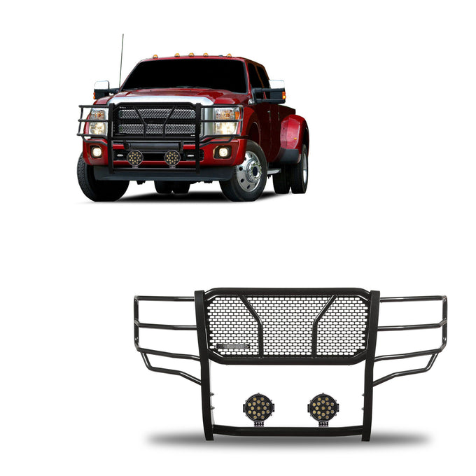 Rugged Heavy Duty Grille Guard Kit <br> 11-16 Ford F-250 350 450 Super Duty