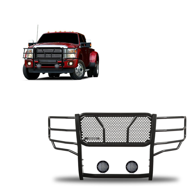 Rugged Heavy Duty Grille Guard Kit <br> 11-16 Ford F-250 350 450 550 SD