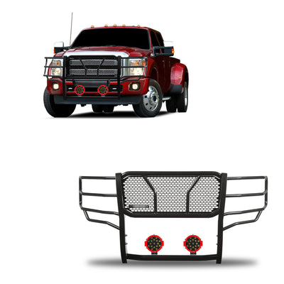 Rugged Heavy Duty Grille Guard Kit <br> 11-16 Ford F-250 350 450 550 Super Duty