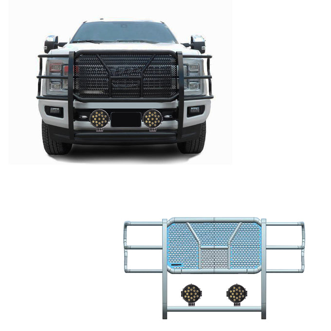 Rugged Heavy Duty Grille Guard Kit <br> 17-22 Ford F-250 350 450 550 Super Duty