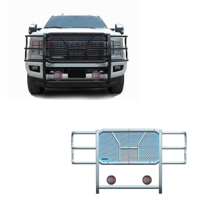 Rugged Heavy Duty Grille Guard Kit <br> 17-22 Ford F-250 350 450 550 Super Duty