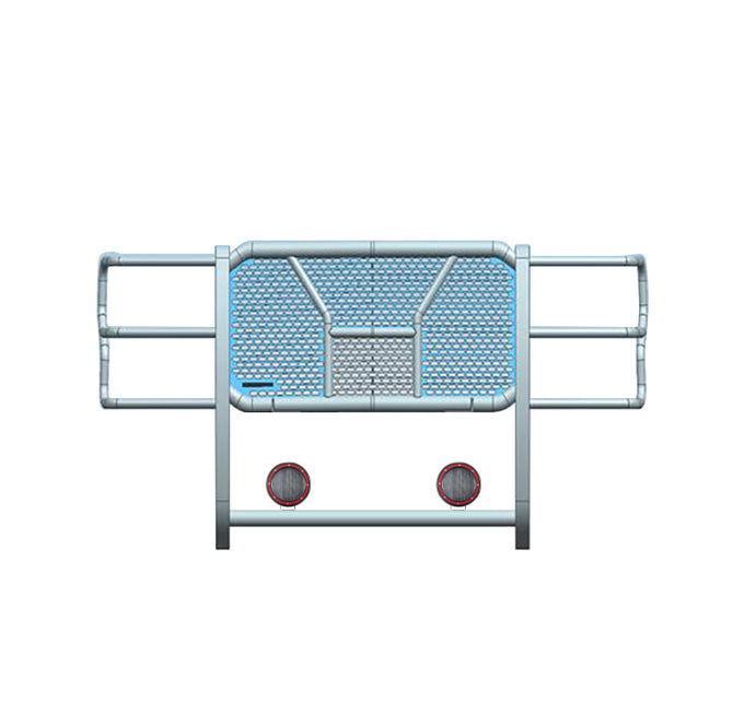 Rugged Heavy Duty Grille Guard Kit <br> 17-22 Ford F-250 350 450 550 Super Duty
