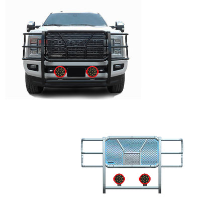 Rugged Heavy Duty Grille Guard Kit <br> 17-22 Ford F-250 350 450 550 Super Duty