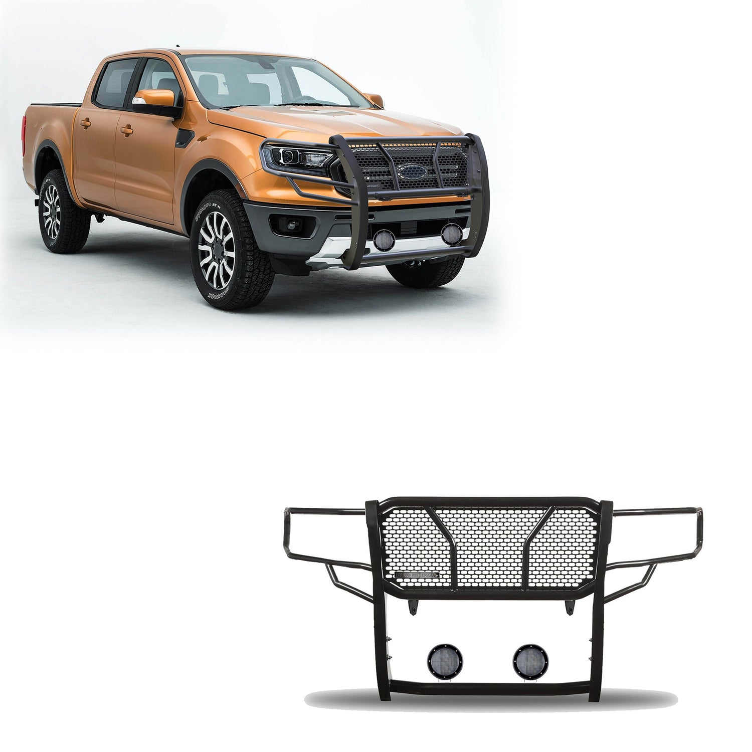 Rugged Heavy Duty Grille Guard Kit <br> 19-23 Ford Ranger