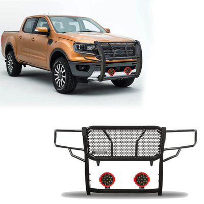 Rugged Heavy Duty Grille Guard Kit <br> 19-23 Ford Ranger