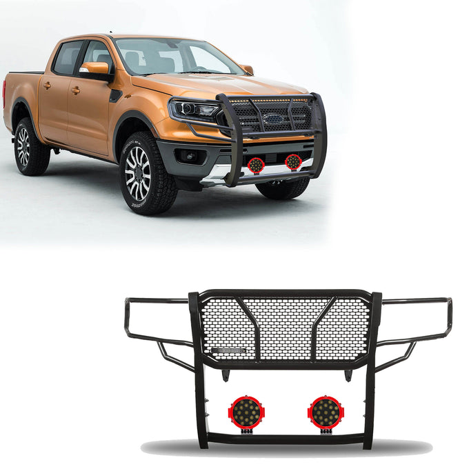 Rugged Heavy Duty Grille Guard Kit <br> 19-23 Ford Ranger