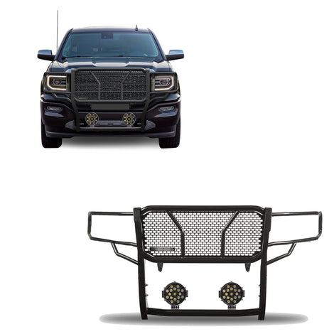 Rugged Heavy Duty Grille Guard Kit <br> 14-18 GMC Sierra 1500 Limited