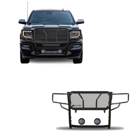 Rugged Heavy Duty Grille Guard Kit <br> 14-18 GMC Sierra 1500