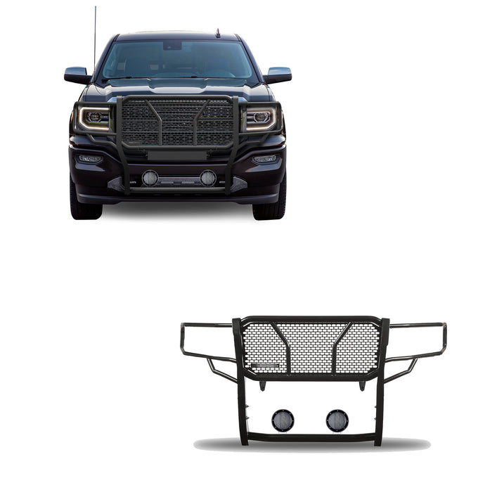Rugged Heavy Duty Grille Guard Kit <br> 14-18 GMC Sierra 1500