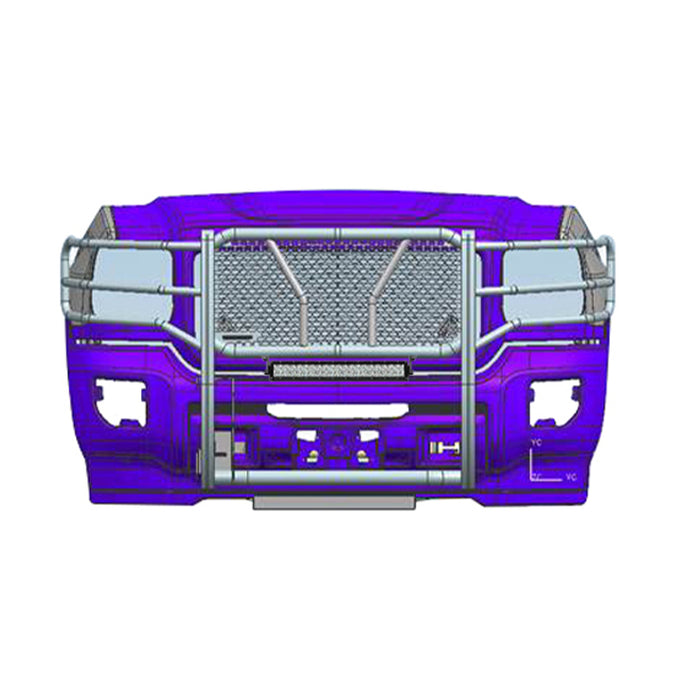 Rugged Heavy Duty Grille Guard Kit <br> 15-19 GMC Sierra 2500 HD