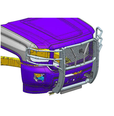Rugged Heavy Duty Grille Guard Kit <br> 15-19 GMC Sierra 2500 HD