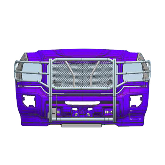 Rugged Heavy Duty Grille Guard Kit <br> 15-19 GMC Sierra 2500 3500 HD