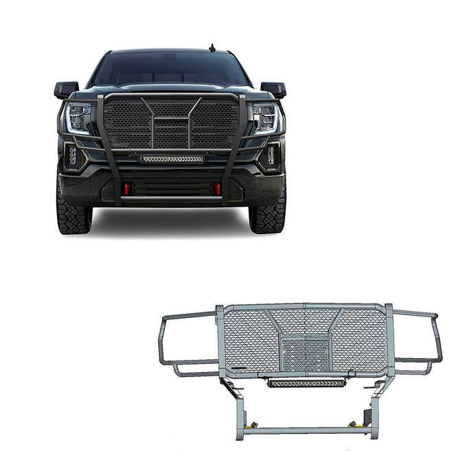 Rugged Heavy Duty Grille Guard Kit <br> 19-21 GMC Sierra 1500