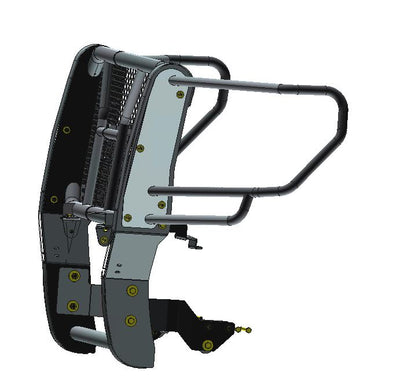Rugged Heavy Duty Grille Guard Kit <br> 19-21 GMC Sierra 1500 Limited