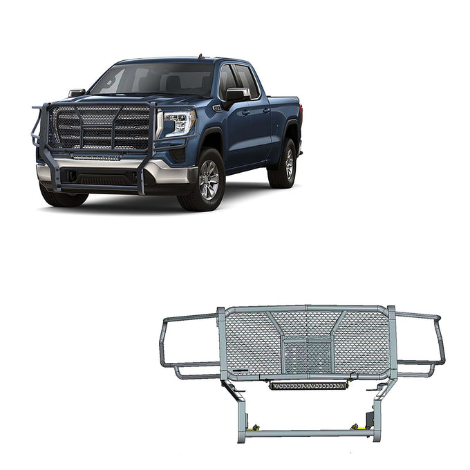 Rugged Heavy Duty Grille Guard Kit <br> 20-23 GMC Sierra 2500 HD