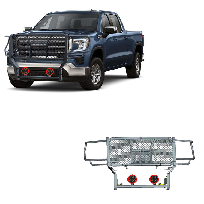 Rugged Heavy Duty Grille Guard Kit <br> 20-23 GMC Sierra 2500 HD