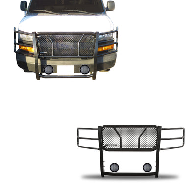 Rugged Heavy Duty Grille Guard Kit <br> 03-24 Chevrolet Express 1500 2500 3500