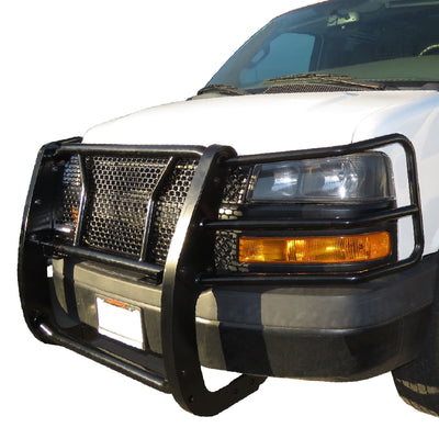 Rugged Heavy Duty Grille Guard Kit <br> 03-24 Chevrolet Express 1500 2500 3500