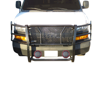 Rugged Heavy Duty Grille Guard Kit <br> 03-25 Chevrolet Express 1500 2500 3500 4500