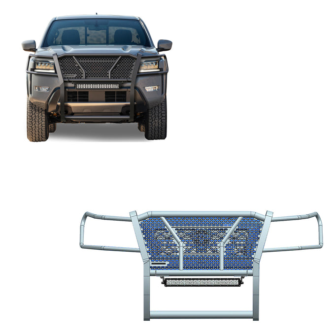 Rugged Heavy Duty Grille Guard Kit <br> 22-24 Nissan Frontier
