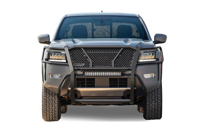 Rugged Heavy Duty Grille Guard Kit <br> 22-24 Nissan Frontier