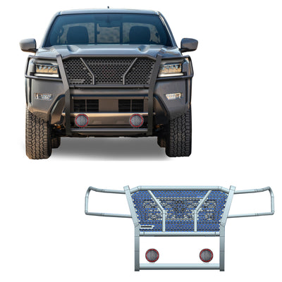 Rugged Heavy Duty Grille Guard Kit <br> 22-24 Nissan Frontier