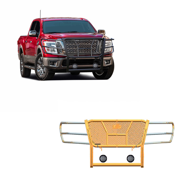 Rugged Heavy Duty Grille Guard Kit <br> 17-24 Nissan Titan