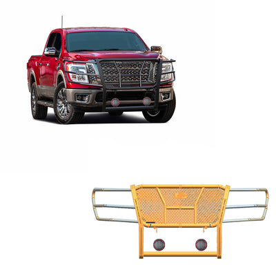 Rugged Heavy Duty Grille Guard Kit <br> 17-24 Nissan Titan