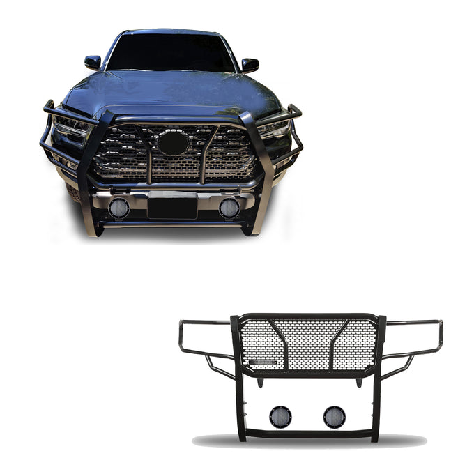 Rugged Heavy Duty Grille Guard Kit <br> 16-23 Toyota Tacoma