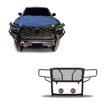 Rugged Heavy Duty Grille Guard Kit <br> 16-23 Toyota Tacoma