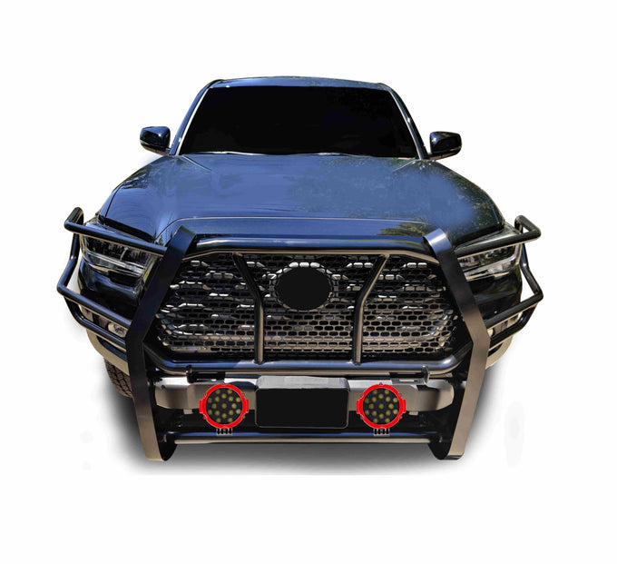 Rugged Heavy Duty Grille Guard Kit <br> 16-23 Toyota Tacoma