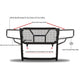 Rugged Heavy Duty Grille Guard Kit <br> 22-24 Toyota Tundra