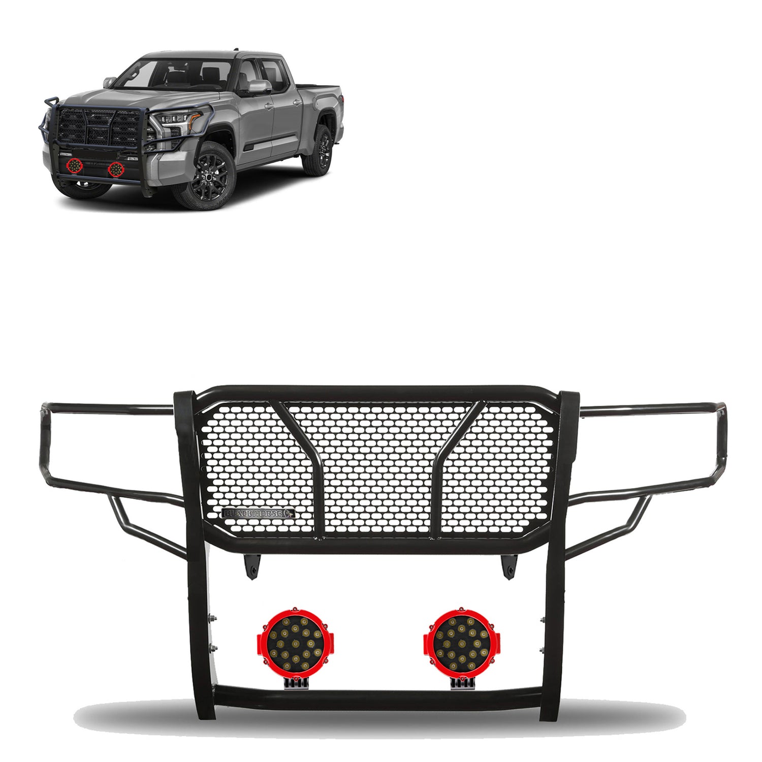 Rugged Heavy Duty Grille Guard Kit <br> 22-24 Toyota Tundra
