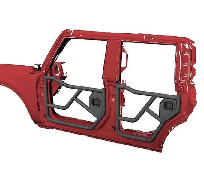 Tubular Front & Rear Doors <br> 21-24 Ford Bronco