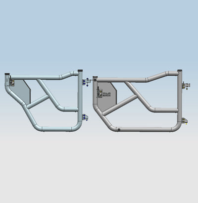 Tubular Front & Rear Doors <br> 21-24 Ford Bronco
