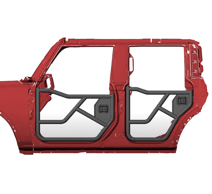 Tubular Front & Rear Doors <br> 21-24 Ford Bronco