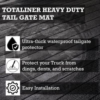 Totaliner Tail Gate Mat <br> 19-25 Chevrolet Silverado 1500 ,GMC Sierra 1500