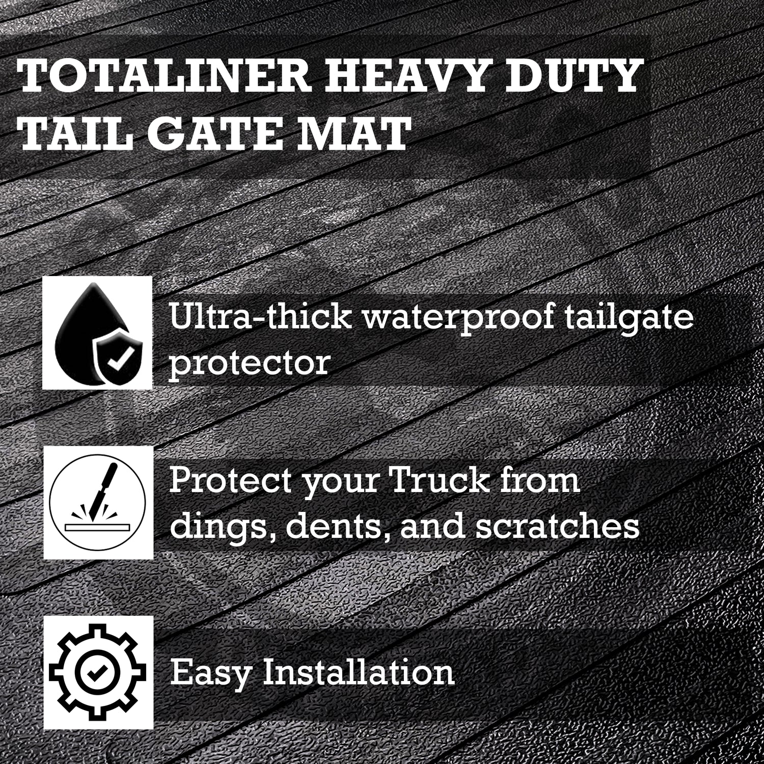 Totaliner Tail Gate Mat <br> 19-25 Ram 1500