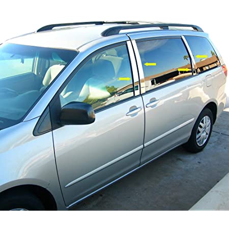 Pillar Post Trims <br> 04-10 Toyota Sienna